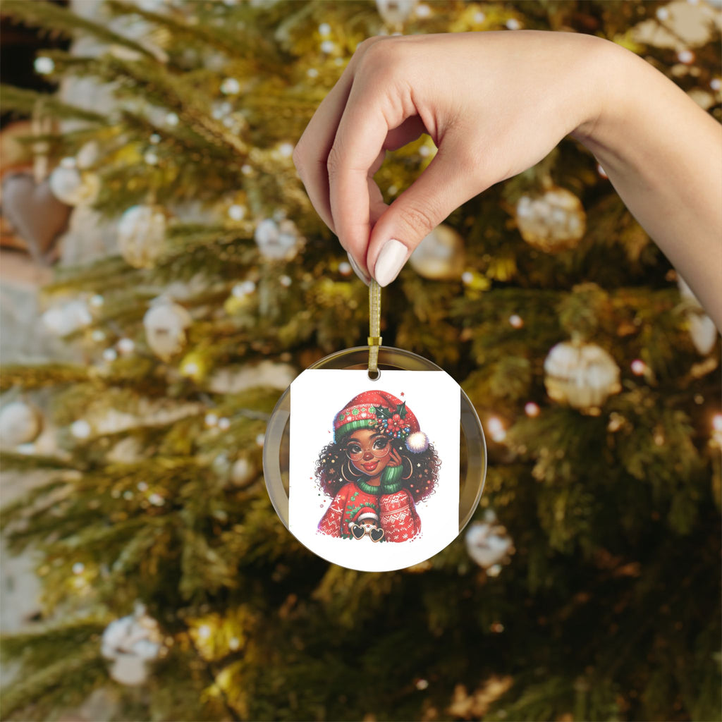 Queens of Christmas Glass Ornament — Holiday 2025 Beauty & Magic Collector’s Ornament