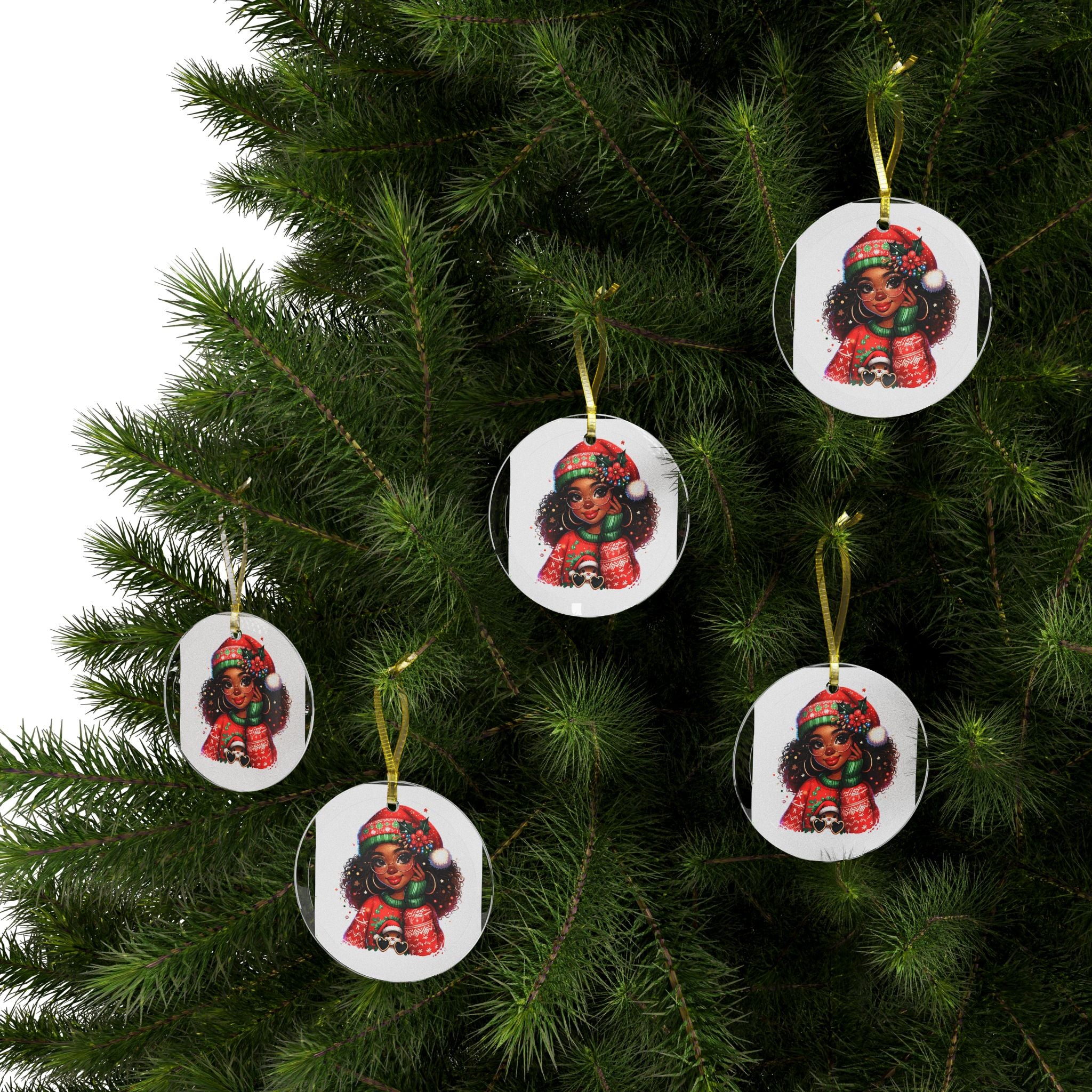 Festive Glass Ornaments, Christmas Decor, Holiday Decorations, Personalized Gifts, Character Designs, Tree Ornaments