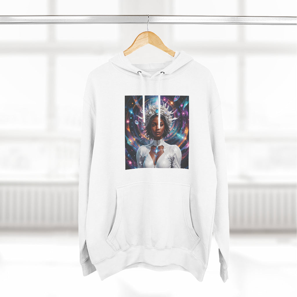 Stardust Soul Three-Panel Fleece Hoodie | Cosmic Art Pullover, Inspirational Gift, Unique Hoodie for Women, Spiritual Apparel, [...]
