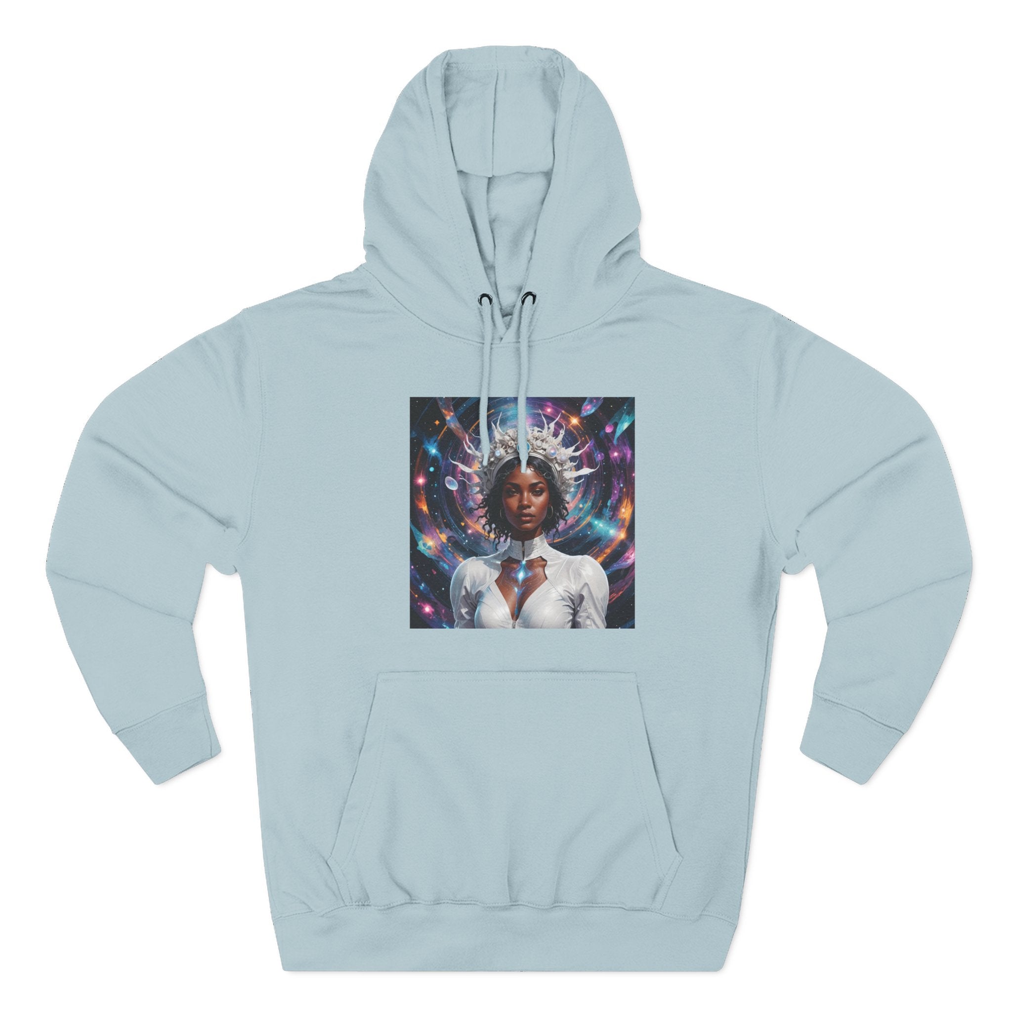 Stardust Soul Three-Panel Fleece Hoodie | Cosmic Art Pullover, Inspirational Gift, Unique Hoodie for Women, Spiritual Apparel, [...]