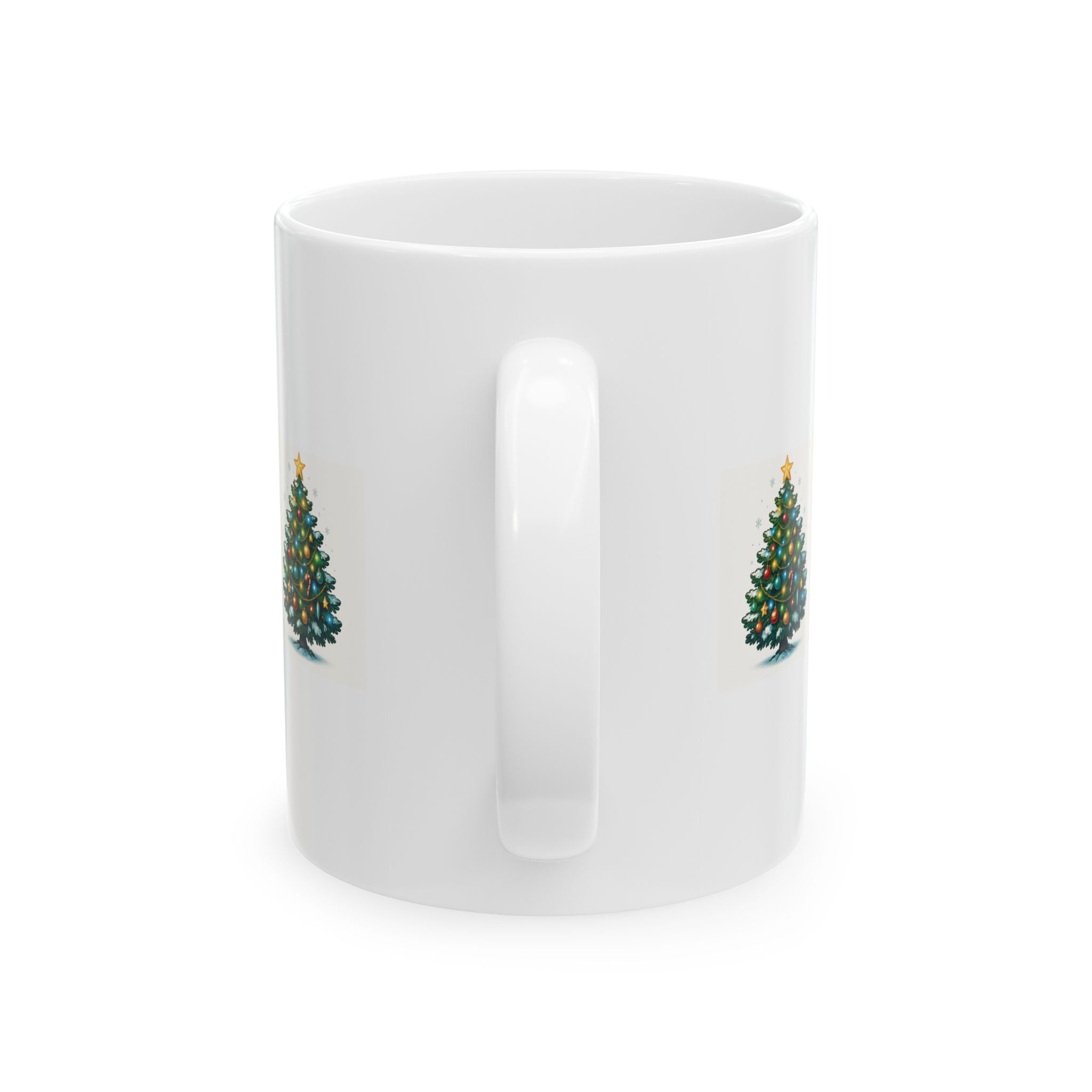 Festive "Black Girl Christmas Magic" Mug, Holiday Gifts, Seasonal Drinkware, Unique Ceramic Cup, Christmas Decor, Family Dinners