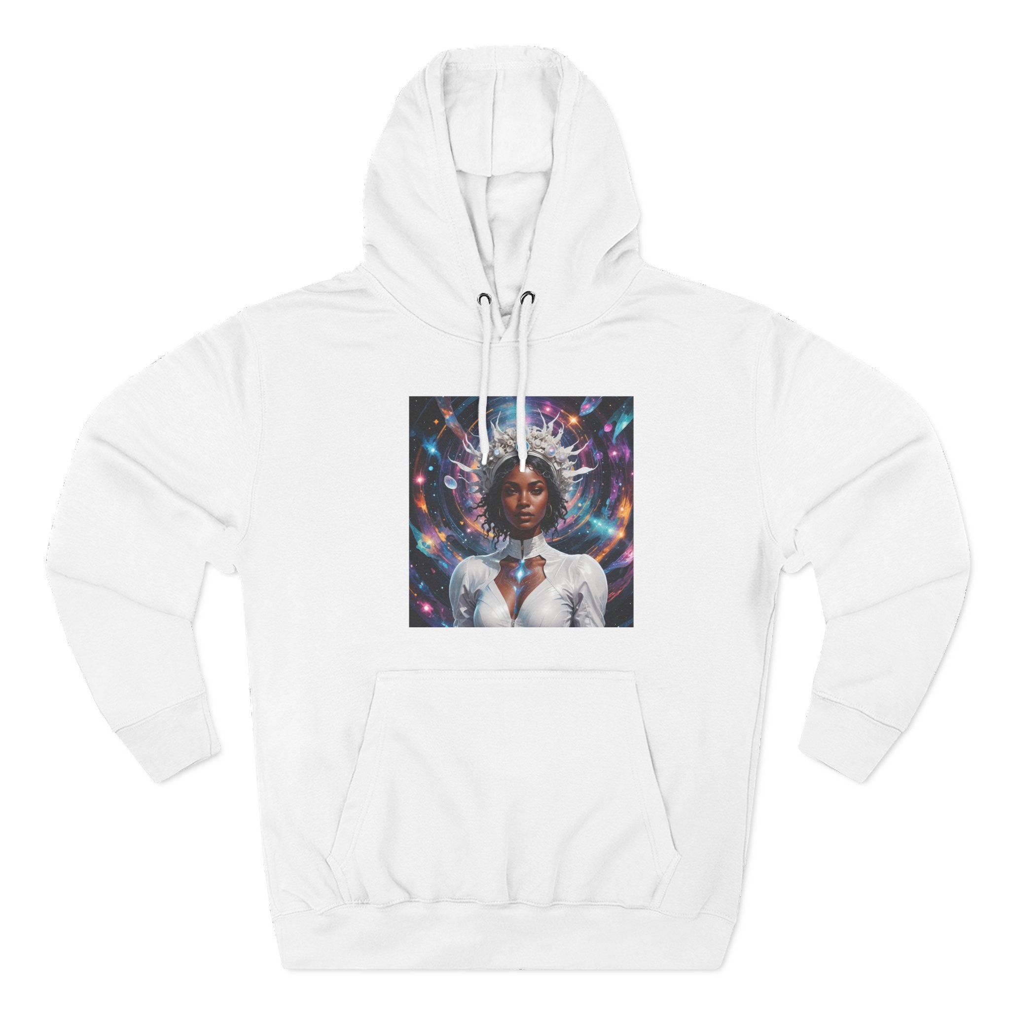 Stardust Soul Three-Panel Fleece Hoodie | Cosmic Art Pullover, Inspirational Gift, Unique Hoodie for Women, Spiritual Apparel, [...]