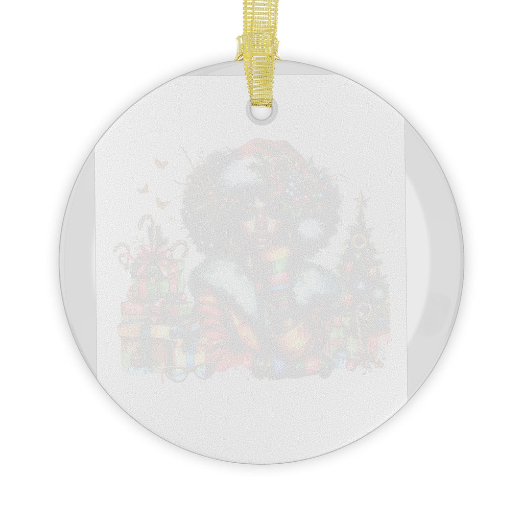 Queens of Christmas Glass Ornament — 'Beauty & Christmas Magic' Holiday Decor