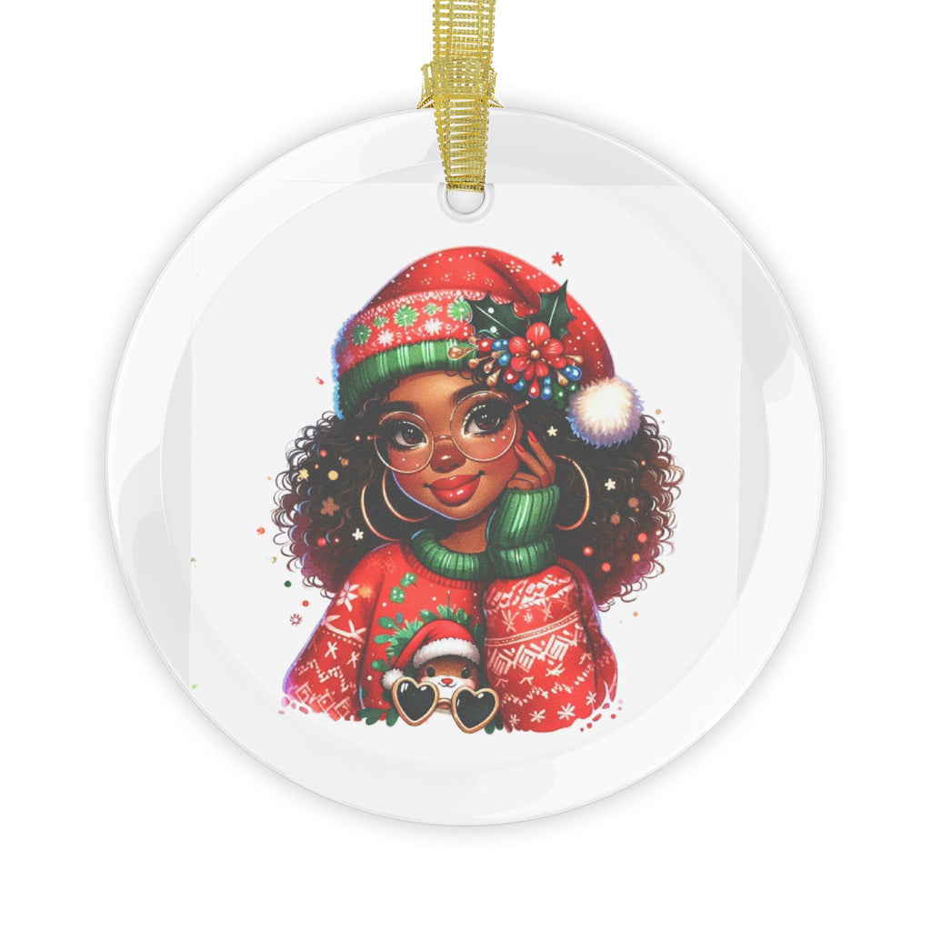 Queens of Christmas Glass Ornament — Holiday 2025 Beauty & Magic Collector’s Ornament