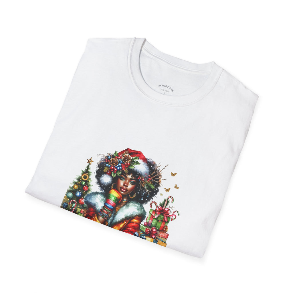 Queens of Christmas Cozy T-Shirt — “Jesus Is the Light of the World”