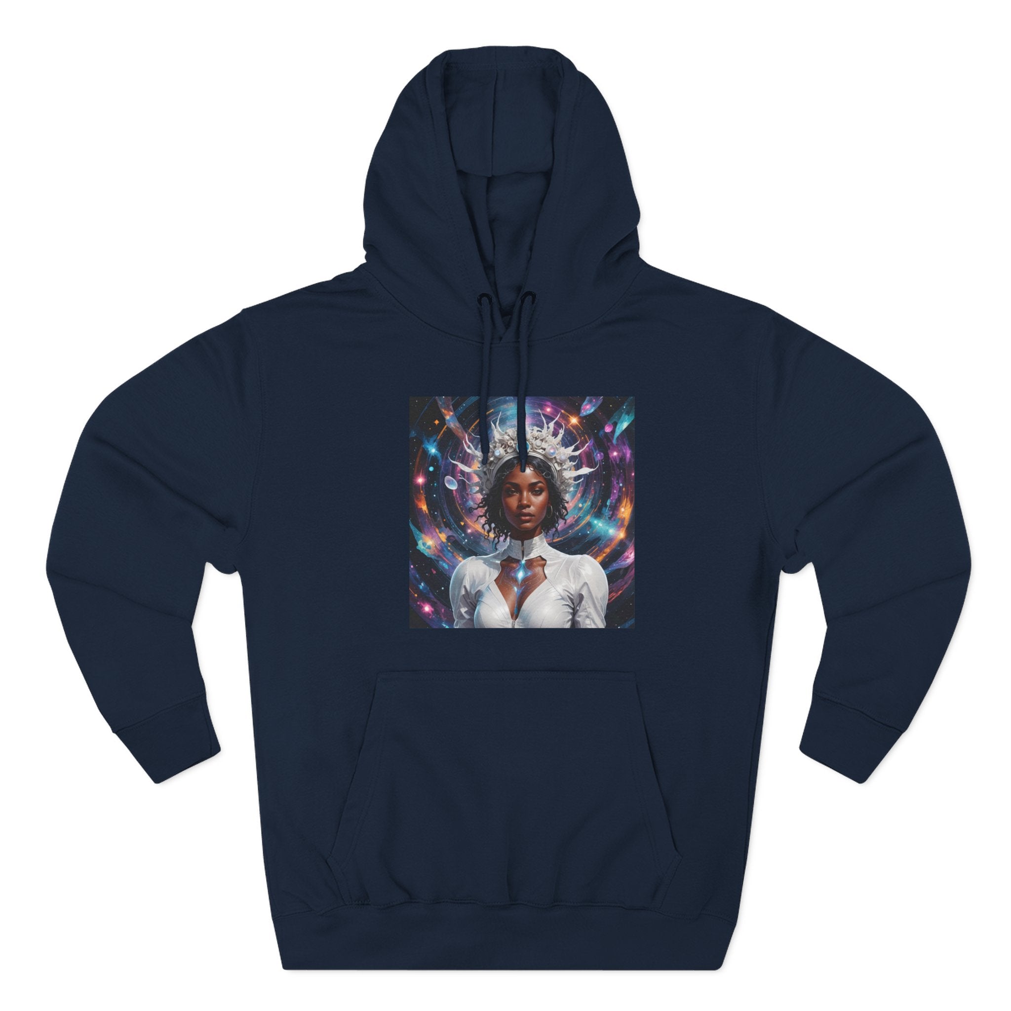 Stardust Soul Three-Panel Fleece Hoodie | Cosmic Art Pullover, Inspirational Gift, Unique Hoodie for Women, Spiritual Apparel, [...]