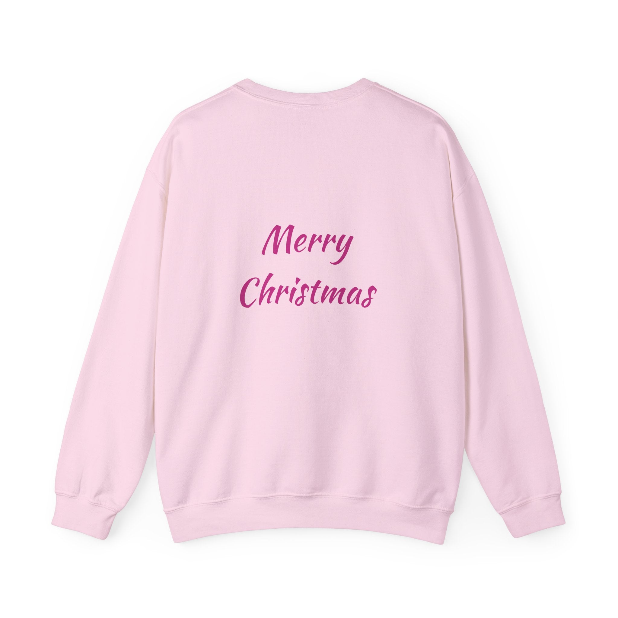 Christmas Sweatshirt - Blue Santa Claus Holiday Crewneck