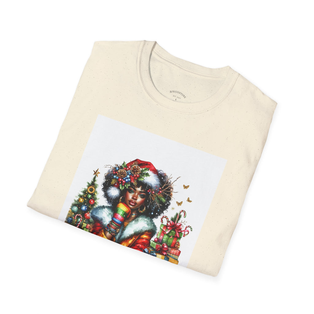 Queens of Christmas Cozy T-Shirt — “Jesus Is the Light of the World”