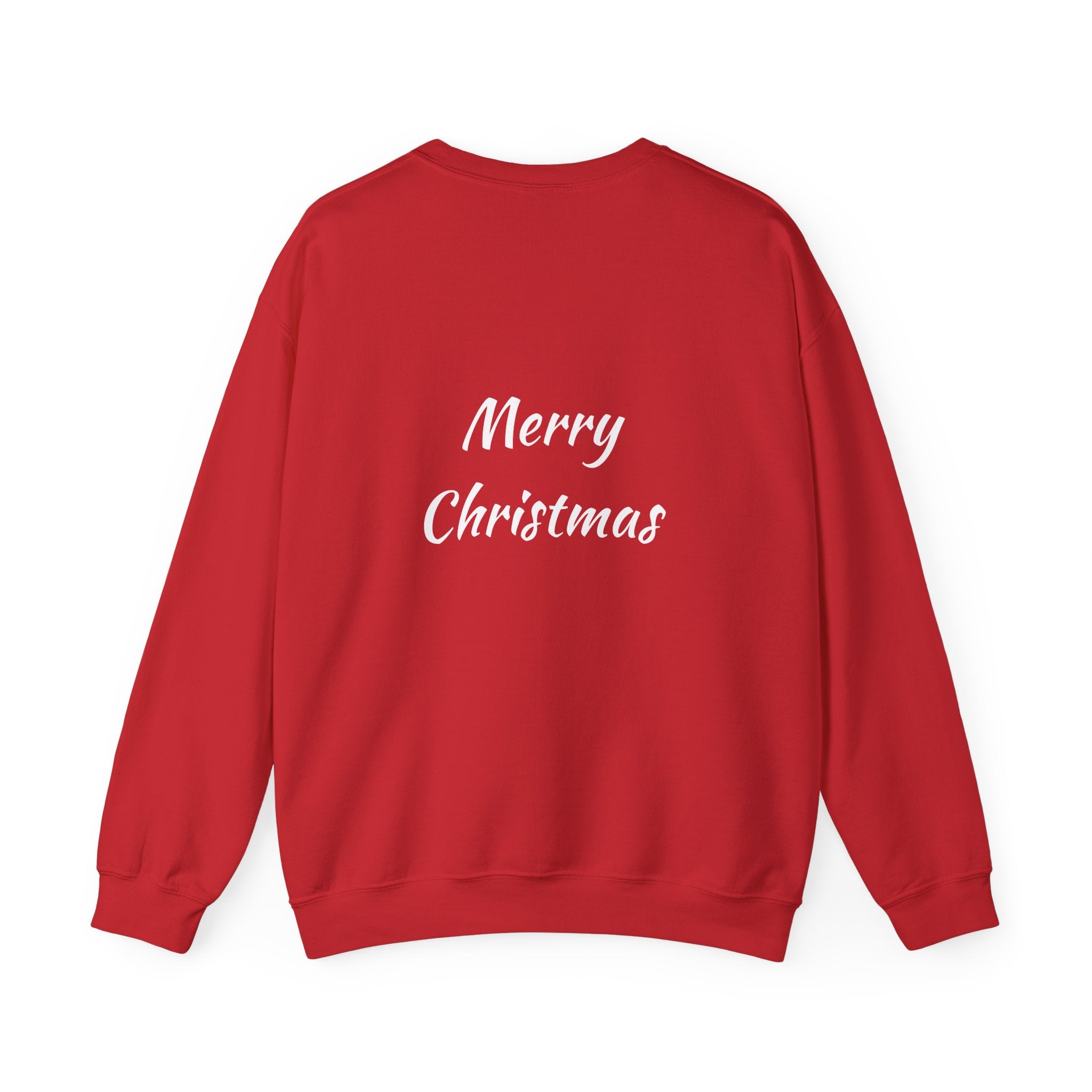 Christmas Sweatshirt - Blue Santa Claus Holiday Crewneck