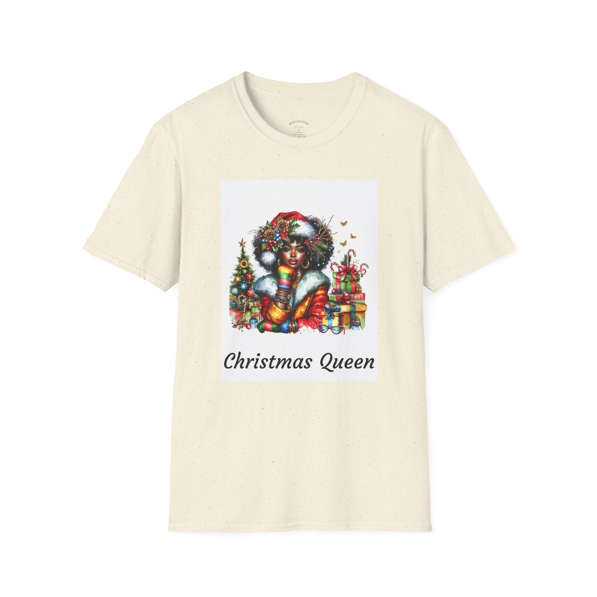 Queens of Christmas Cozy T-Shirt — “Jesus Is the Light of the World”