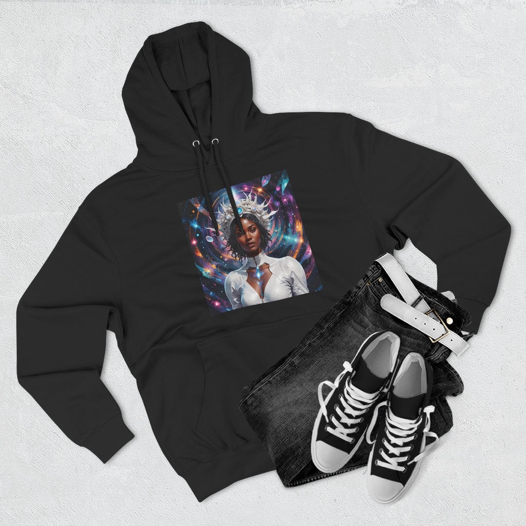 Stardust Soul Three-Panel Fleece Hoodie | Cosmic Art Pullover, Inspirational Gift, Unique Hoodie for Women, Spiritual Apparel, [...]