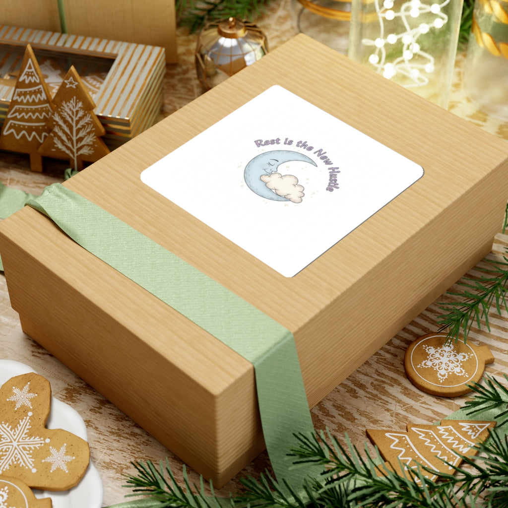 Whimsical Self-Care Kiss-Cut Stickers — Encouraging Positive Vibes