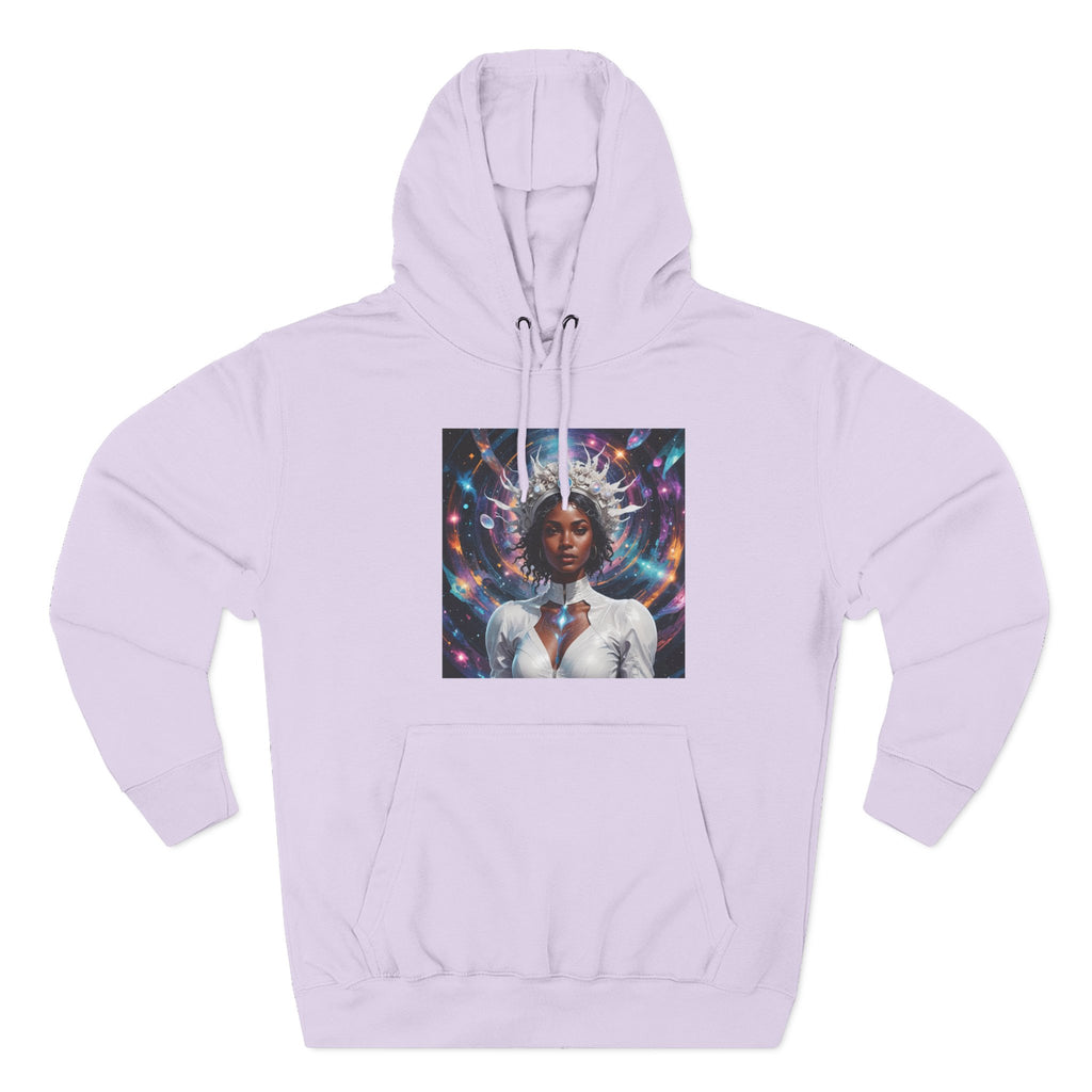 Stardust Soul Three-Panel Fleece Hoodie | Cosmic Art Pullover, Inspirational Gift, Unique Hoodie for Women, Spiritual Apparel, [...]