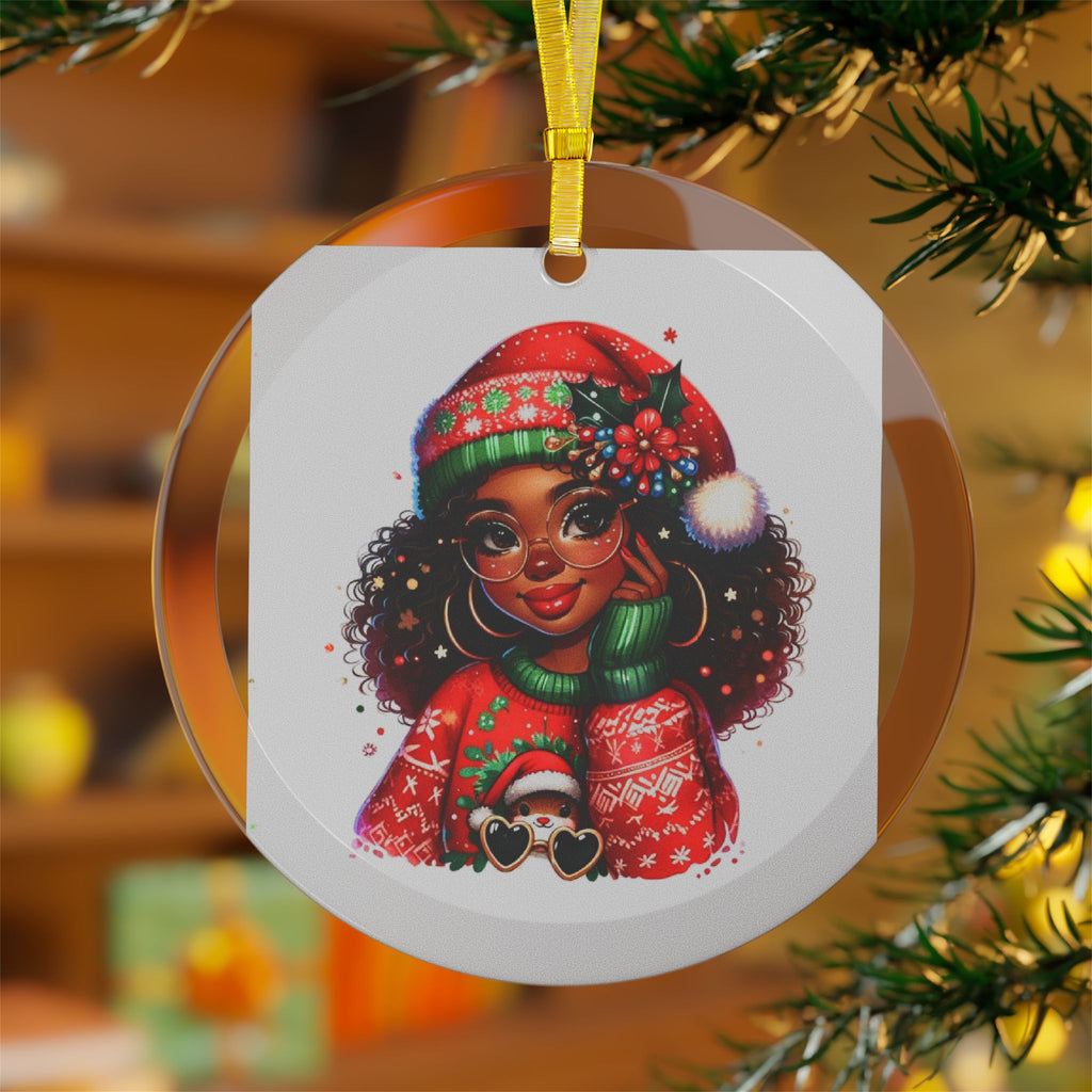 Queens of Christmas Glass Ornament — Holiday 2025 Beauty & Magic Collector’s Ornament