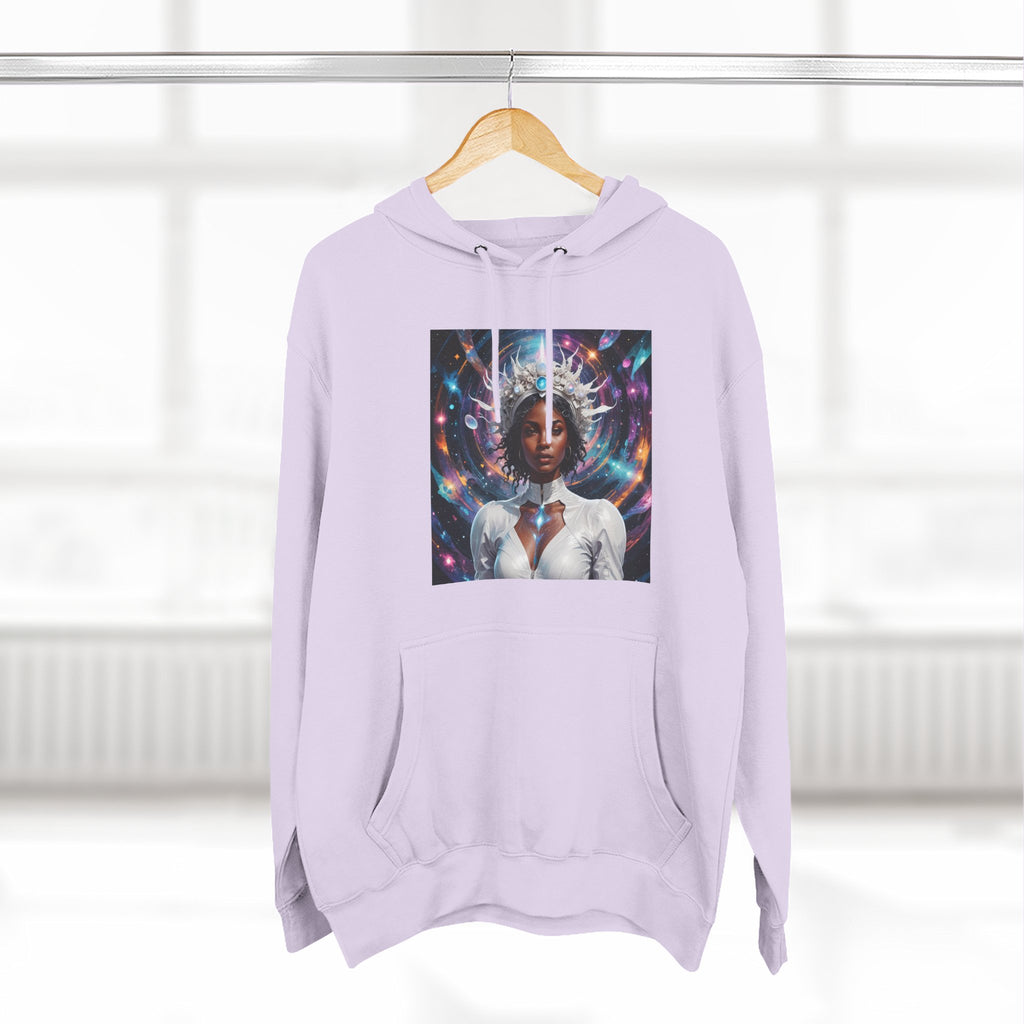 Stardust Soul Three-Panel Fleece Hoodie | Cosmic Art Pullover, Inspirational Gift, Unique Hoodie for Women, Spiritual Apparel, [...]