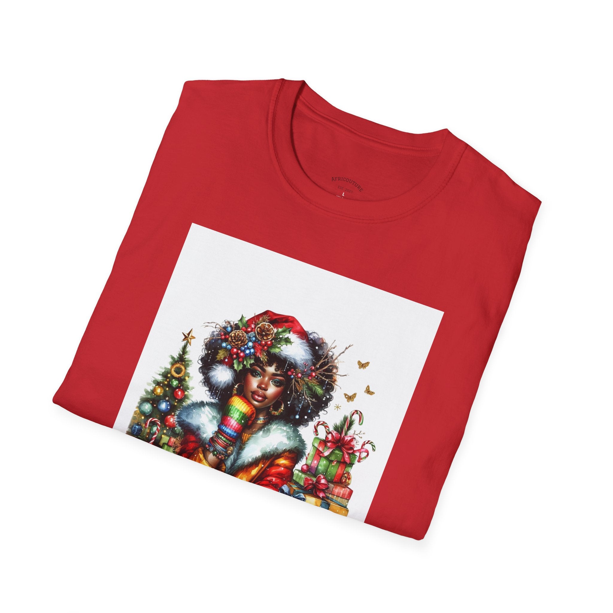 Queens of Christmas Cozy T-Shirt — “Jesus Is the Light of the World”