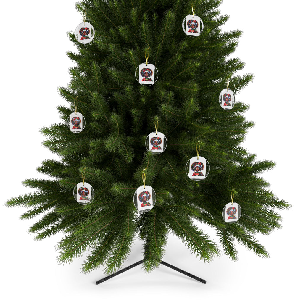 Festive Glass Ornaments, Holiday Decor, Christmas Tree Decorations, Unique Gift Idea, Personalized Holiday Keepsakes