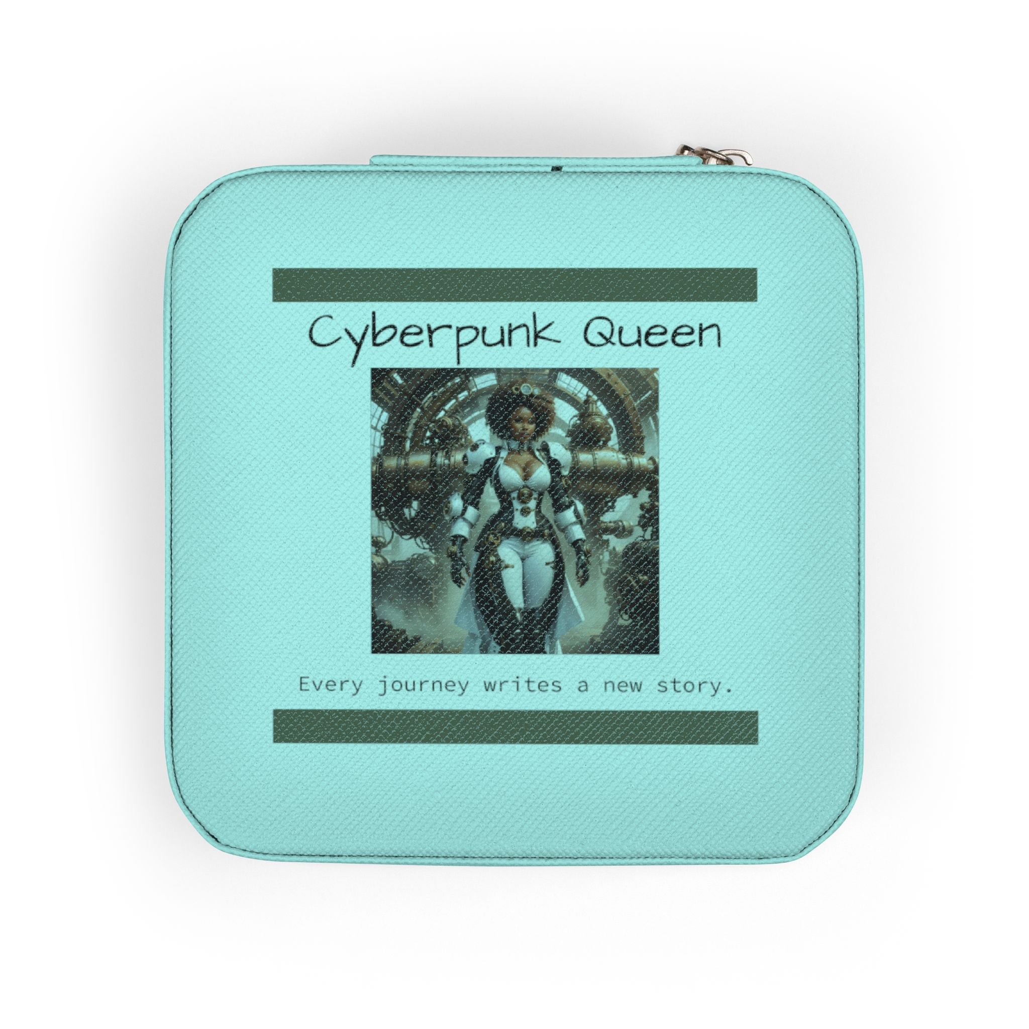 Cyberpunk Queen Jewelry Travel Case — Africouture Travel Jewelry Box