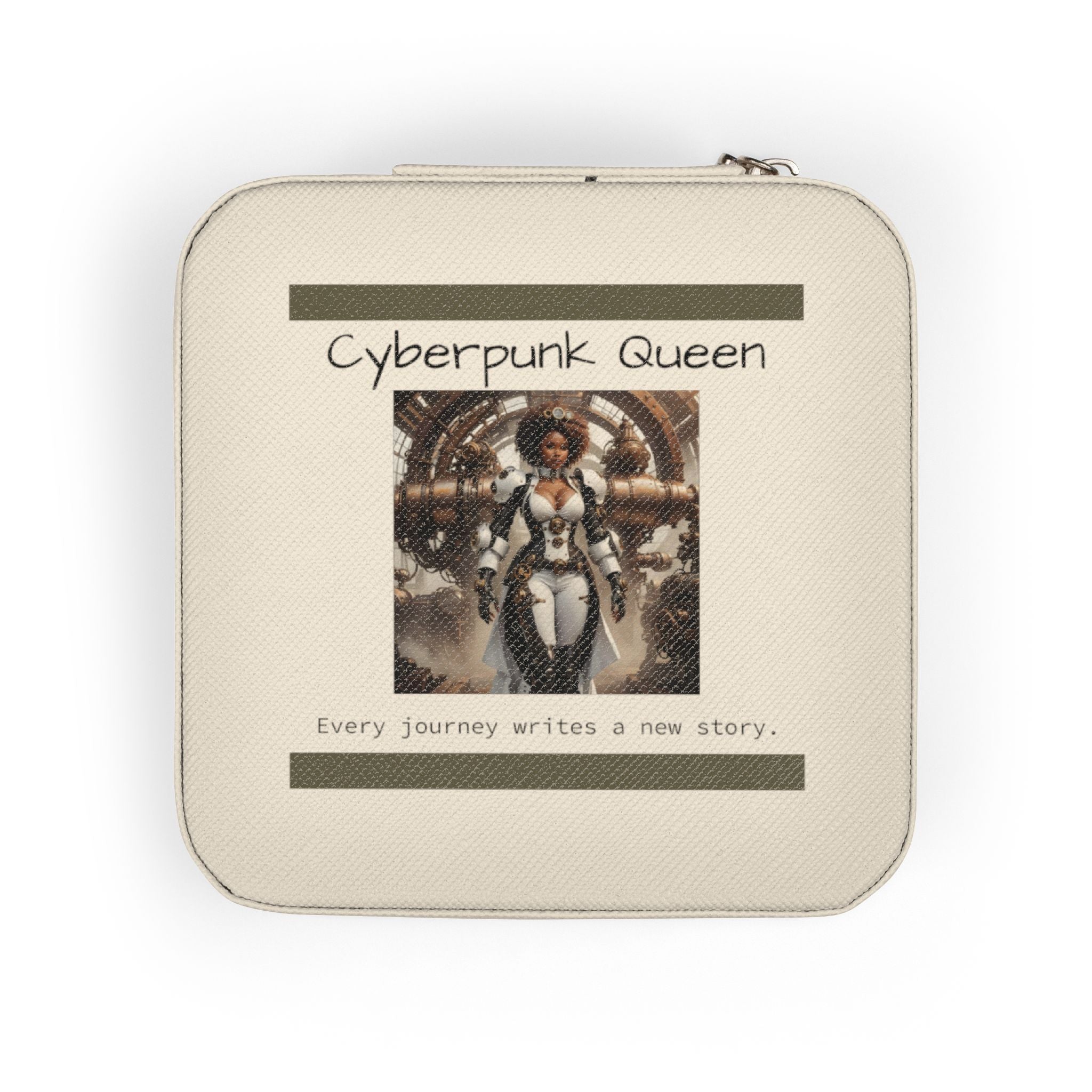 Cyberpunk Queen Jewelry Travel Case — Africouture Travel Jewelry Box
